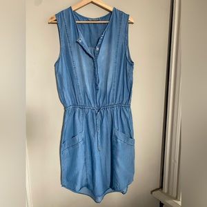 Jeans dress with pockets DALIA